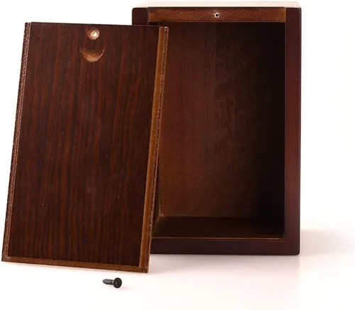 Miniatura 3 de Urnas de cremación para cenizas, caja de urnas funerarias conmemorativas para mascotas, urna decorativa de madera para perros y gatos, recuerdo