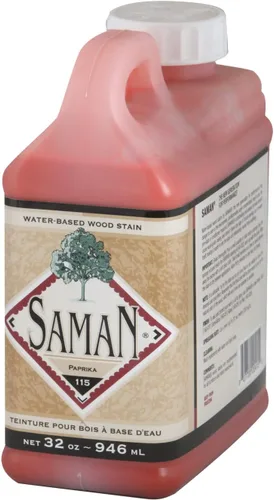 Miniatura 48 de SamaN Tinte para Madera Interior a Base de Agua - Tinte Natural para Muebles, Molduras, Paneles de Madera, Gabinetes (Forest TEW-104-12, 12 oz)