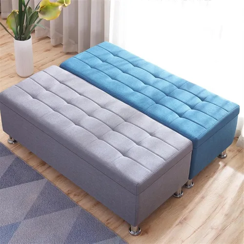 Miniatura 4 de Storage Benches Rectangular Sofa Stool Shoeshine Stool Bedside Stool Multifunctional Storage Storage Stool Dressing Room Fitting Room Stools Shoes