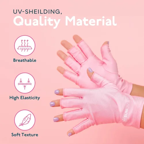 Miniatura 7 de SUNUV SUN5 Plus - Lámpara de uñas UV, guantes de luz UV para secador de uñas de gel para lámpara de esmalte de uñas de gel con sensor automático