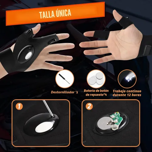 Miniatura 2 de Lenski Regalos para Hombres, Rellenos de Media para Hombres Adultos Guantes con Linterna, Regalos de Navidad para Papá Él Abuelo Esposo, Regalos