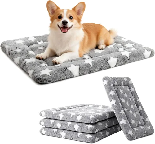 Miniatura 63 de Alfombrilla para Cama de Perro – Almohadilla de Perrera Suave y Cómoda para Jaula – Cama y Almohadilla Duradera para Perros y Gatos – Ideal para Gris