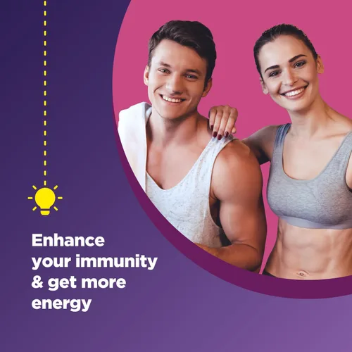 Miniatura 2 de Gomitas de hierro multivitamínico natural para adultos, vitaminas gomosas para adultos con hierro y vitaminas del complejo B que aumentan