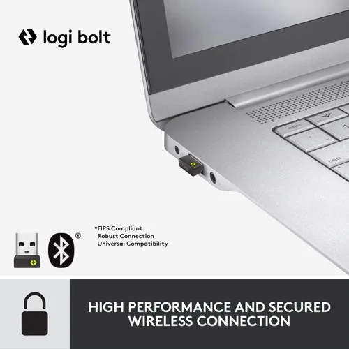 Miniatura 2 de Logitech Signature MK650 Combo para Negocios, Mouse y Teclado Inalámbricos, Logi Bolt, Bluetooth, SmartWheel, Certificado Globalmente, Grafito