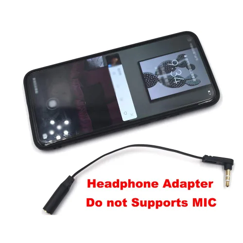 Miniatura 6 de Cable plano de audio de extensión TRS Jack de 5.9 in 1/8 de pulgada y 0.138 in, paquete de 2, ángulo de 90 grados de 0.138 in, enchufe estéreo de 3