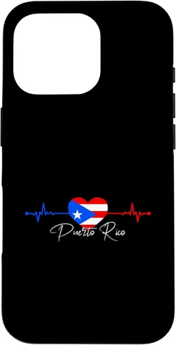 Miniatura 20 de Puerto Rico Boricua Heartbeat Puerto Rican Flag Case for iPhone 17