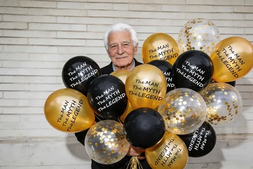 Miniatura 2 de Globos divertidos de confeti de The Man The Myth The Legend para él, marido, hombre, padre, día del padre, cumpleaños, jubilación, 26 paquetes