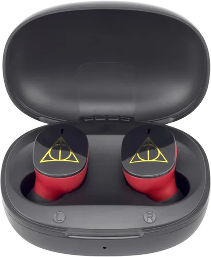 Miniatura 11 de eKids Deadpool - Auriculares inalámbricos con micrófono, auriculares Bluetooth con estuche de carga (Deadpool)