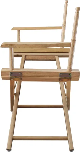 Miniatura 8 de Casual Home silla de director de 18 pulgadas, únicamente armazón, Madera, Natural