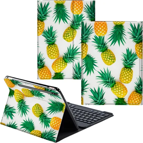 Miniatura 78 de Para Samsung Galaxy Tab S6 Lite Funda 2022/2020 Teclado Inalámbrico Desmontable Y Cubierta De Soporte De Cuero PU Funda Protectora Para Samsung
