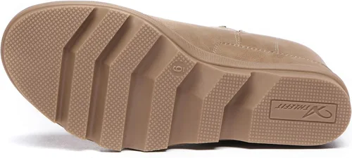 Miniatura 3 de Athlefit Women's Wedge Ankle Boots Fashion Side Zipper Hidden Leather Wedge Booties