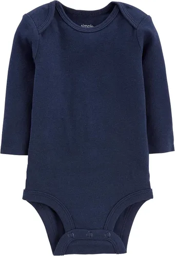 Miniatura 2 de Simple Joys by Carter's Body unisex de manga larga para bebés
