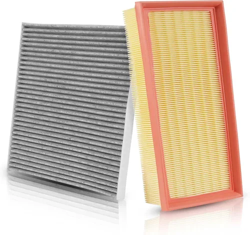 Miniatura 28 de Combo de Filtro de Aire de Cabina y Motor Forccord Compatible con Honda Civic 2016-2025 2026 2.0L, HR-V 2023-2026 2.0L Filtro de Cabina de Carbón