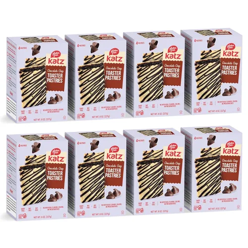 Miniatura 18 de Katz Gluten Free Pasteles tostadores de canela sin escarchar. Bocadillos escolares. Libre de lácteos, cacahuetes, nueces de árbol y sésamo, sin