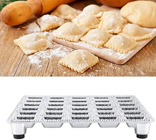 Miniatura 5 de Molde de ravioles de acero inoxidable, fabricante de moldes de pastelería de bolas de masa de ahorro de energía, utensilios de cocina, mini
