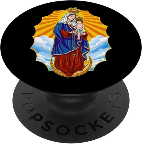 Virgen Chiquinquira Chinita Zulia Maracaibo Venezuela PopSockets intercambiables PopGrip