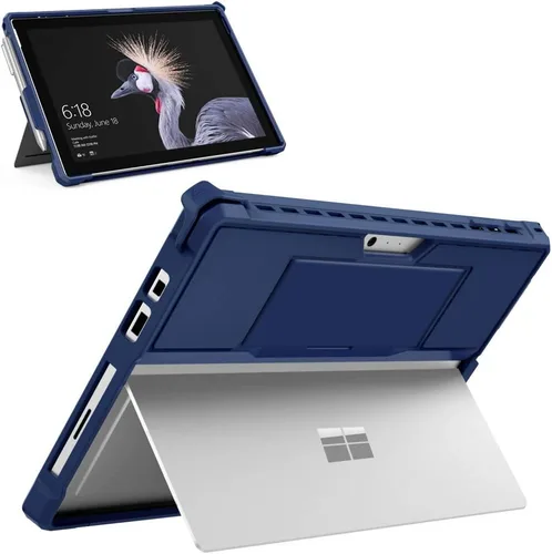 Miniatura 9 de MoKo Microsoft Surface Pro 7 / Pro 6 / Pro 5 / Pro 2017 / Pro 4 / Pro LTE - Funda protectora resistente todo en uno con soporte para bolígrafo