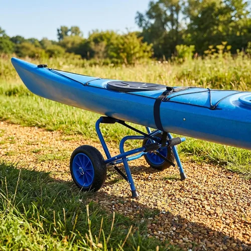 Miniatura 5 de Newcod Carrito de kayak, carrito de kayak para llevar kayak, canoa, tabla de remo SUP