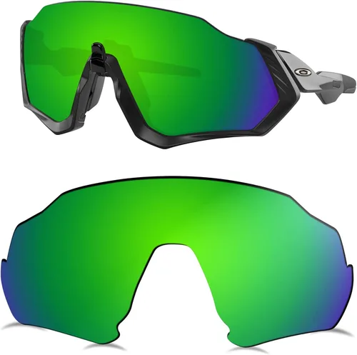 Miniatura 4 de Prizo Lentes de repuesto polarizadas para gafas de sol Oakley Flight Jacket OO9401 - MultiOptions