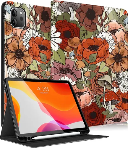 Miniatura 7 de Uppuppy Funda para iPad Air de 11 pulgadas (M2/M3), Air 5ª/4ª Generación 10.9, Pro 11'' Funda Linda para Niños Mujeres Niñas Folio Esqueleto 2-sí