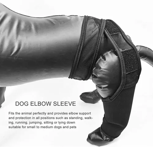 Miniatura 4 de Las almohadillas protectoras para codo para perros proporcionan apoyo y protección para el codo, soporte para displasia de codo de perro, higroma