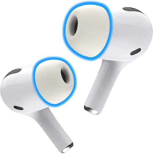 Miniatura 10 de Foam Masters - Almohadillas de espuma viscoelástica para AirPods Pro de 1ª y 2ª generación, cómodas, seguras, mejor cancelación de ruido, versión