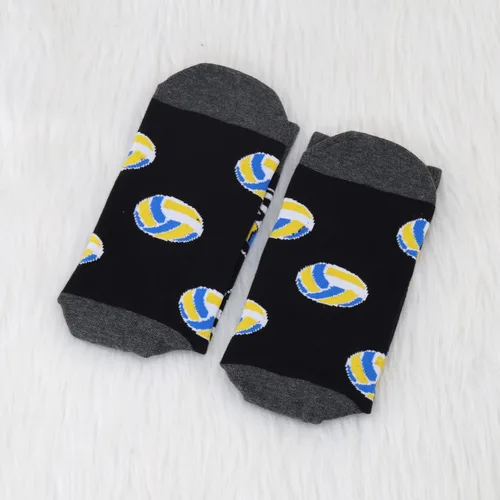 Miniatura 5 de Regalo de entrenador de voleibol, 2 pares de calcetines de voleibol para entrenador de agradecimiento, regalo de voleibol, regalo de agradecimiento