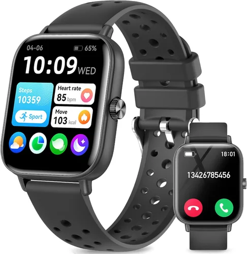 Miniatura 8 de Relojes inteligentes para mujeres y hombres [hacer/responder llamadas/voz AI/salud femenina] teléfonos Android compatibles con iPhone, reloj
