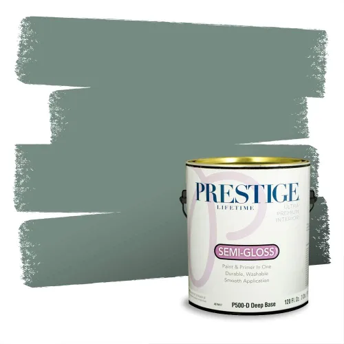 Miniatura 1219 de Prestige Paints - pintura de exterior y pintura de imprimación en una, E100-T-6006-10AVP