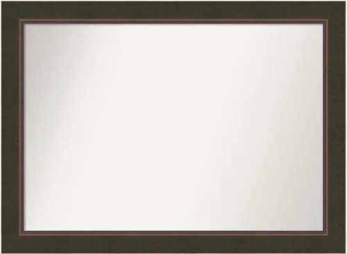Miniatura 169 de Amanti Art Espejo personalizado, espejo de baño de bronce Milano, espejo de pared o espejo de tocador de baño sobre el fregadero