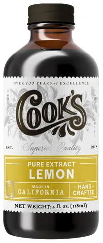Miniatura 139 de Cook's, Extracto de almendra pura para hornear, cocinar y mezclología, extracto aromatizante de almendra libre de alérgenos, 4 onzas