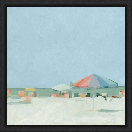 Miniatura 12 de Amanti Art Lienzo enmarcado para pared, 16 x 16 pulgadas, paleta de verano II por Emma Scarvey, lienzo enmarcado para pared, obras de arte