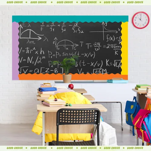 Miniatura 4 de Containlol Decoración brillante para tablón de anuncios, bordes de aula de 118 pies para tablón de anuncios para verano, escuela, aula, oficina