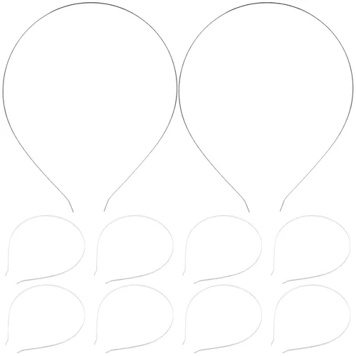 Alipis Diadema de acero inoxidable de 0.118 in de metal fino para mujeres y niñas, banda de cierre de pelo plateado para bodas, bailes y fiestas