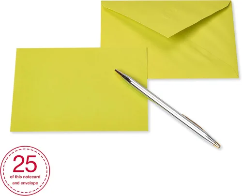 Miniatura 7 de American Greetings Tarjetas en blanco de un solo panel con sobres, colores arcoíris (200 unidades)