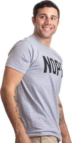 Miniatura 4 de Nope Camiseta divertida con sarcasmo sarcástico gruñón con mala actitud para papá hombre y mujer