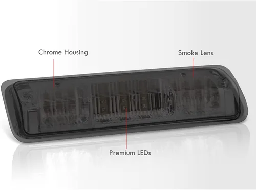 Miniatura 6 de AJP Distributors Trasero techo superior de carga LED 3RD tercera luz de freno trasera lámpara de parada barra compatible/reemplazo para F-150
