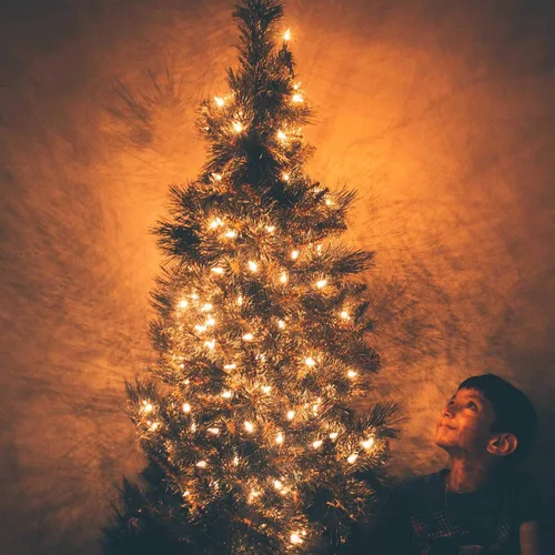 Miniatura 8 de Cadena de luces LED C9 de Brightown, 66 pies 100 LED impermeables en forma de fresa, cadena de luces de cable verde extensible para enchufar