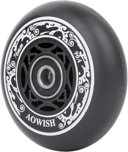 Miniatura 7 de Ruedas Ripsurf 90a de 2.992 in con rodamientos ABEC-9 para RipStik DLX Caster Board, Deluxe Junior Skateboard, patineta giratoria de 2 ruedas