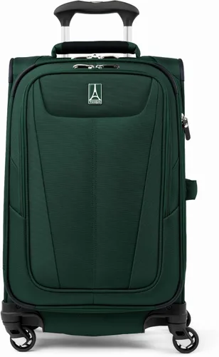 Miniatura 174 de Travelpro Maxlite 5 - Juego de 2 piezas de equipaje de mano de tela, expandibles con 4 ruedas giratorias, bolso blando para debajo del asiento, Negro