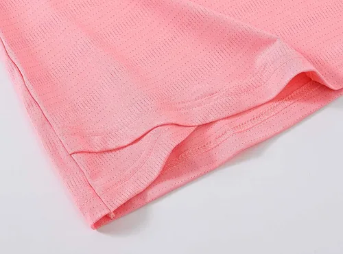 Miniatura 6 de BASUDAM Polo de golf para mujer, cuello en V, manga corta, sin cuello, secado rápido