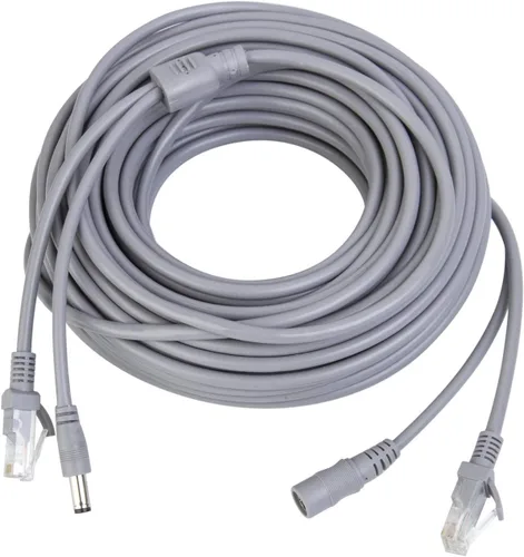 Miniatura 6 de Cable de extensión de video de coche de 16 pies y 16.4 ft, 4 pines, resistente al agua, a prueba de golpes, para cámara de visión trasera CCTV
