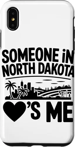 Miniatura 11 de Someone in North Dakota Loves Me Long Distance Case for iPhone XR
