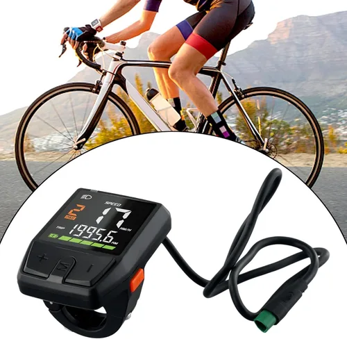 Miniatura 4 de Pantalla de protocolo Ebike UART/CAN para motores, dos protocolos compatibles, panel de control de medidor de pantalla de bicicleta eléctrica