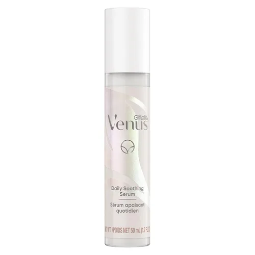 Gillette Venus La preparación íntima, el suero calmante diario reduce el cabello encarnado para el cabello púbico y la piel, el bikini post Shave