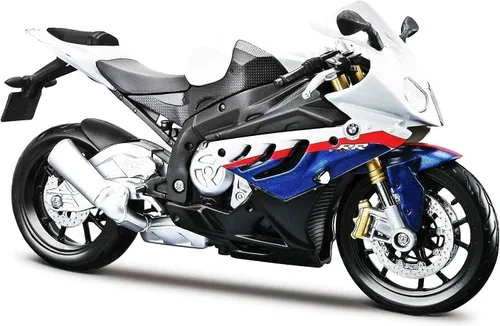 Miniatura 2 de Maisto BMW S1000 RR Moto – Escala 1:12 – Increíblemente detallada Réplica de fundición a presión modelo coleccionable de motocicleta