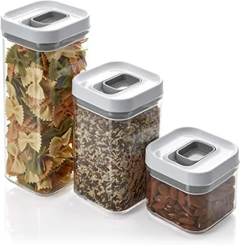 Miniatura 13 de Copco Contenedor de almacenamiento de alimentos y organización con tapa hermética, 2.74 cuartos de galón, transparente
