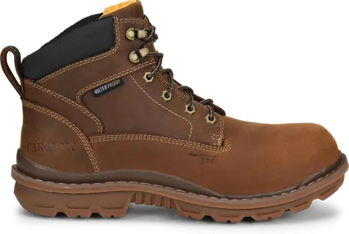 Miniatura 2 de Carolina Dormite Botas de trabajo impermeables con punta compuesta de 6 pulgadas para hombre, plantilla de EVA, entresuela de poliuretano y suela