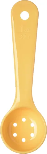 Miniatura 2 de Paquetes de cucharas de control de porciones con codificación cromática de mango corto Carlisle, Amarillo, 1