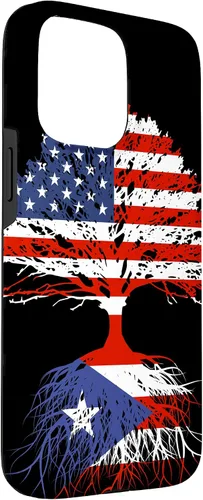 Miniatura 3 de Funda para iPhone 15 Pro Max Puerto Rico Boricuas Roots Puerto Rico con bandera estadounidense